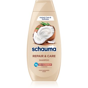 Schwarzkopf Schauma Repair & Care Sampon pentru par uscat si deteriorat cu cocos - imagine 2